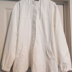Womens White Lightweight Jacket